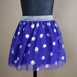 Cat & Jack Girls' Shovel Tulle Skirt - Blue